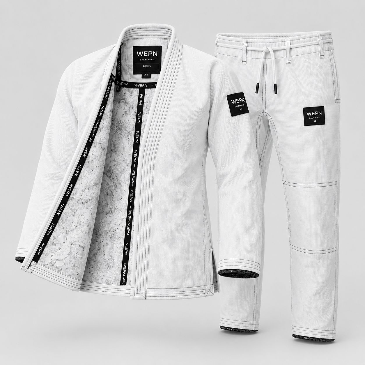 WEPN Premium BJJ Gi — White